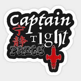 Captain Tight Pants Sticker